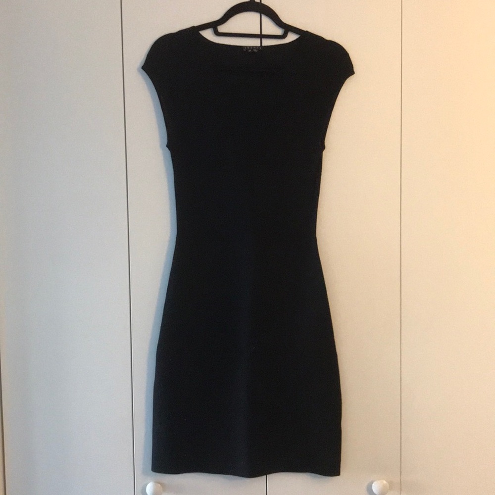 Theory knit wool dress
